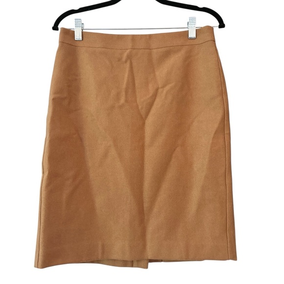 J. Crew Dresses & Skirts - Classic Tan Women's Wool Skirt - The Pencil Skirt